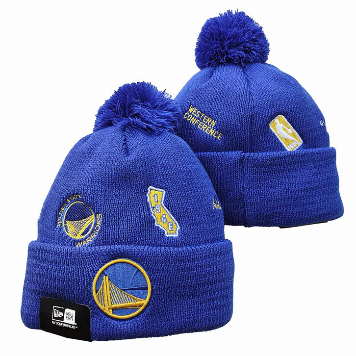 Golden State Warriors Knit Hats 087